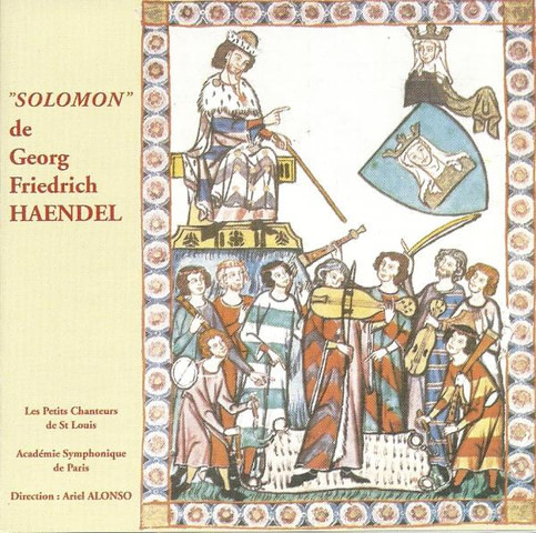 Les Petits Chanteurs de Saint Louis CD Solomon de Haendel